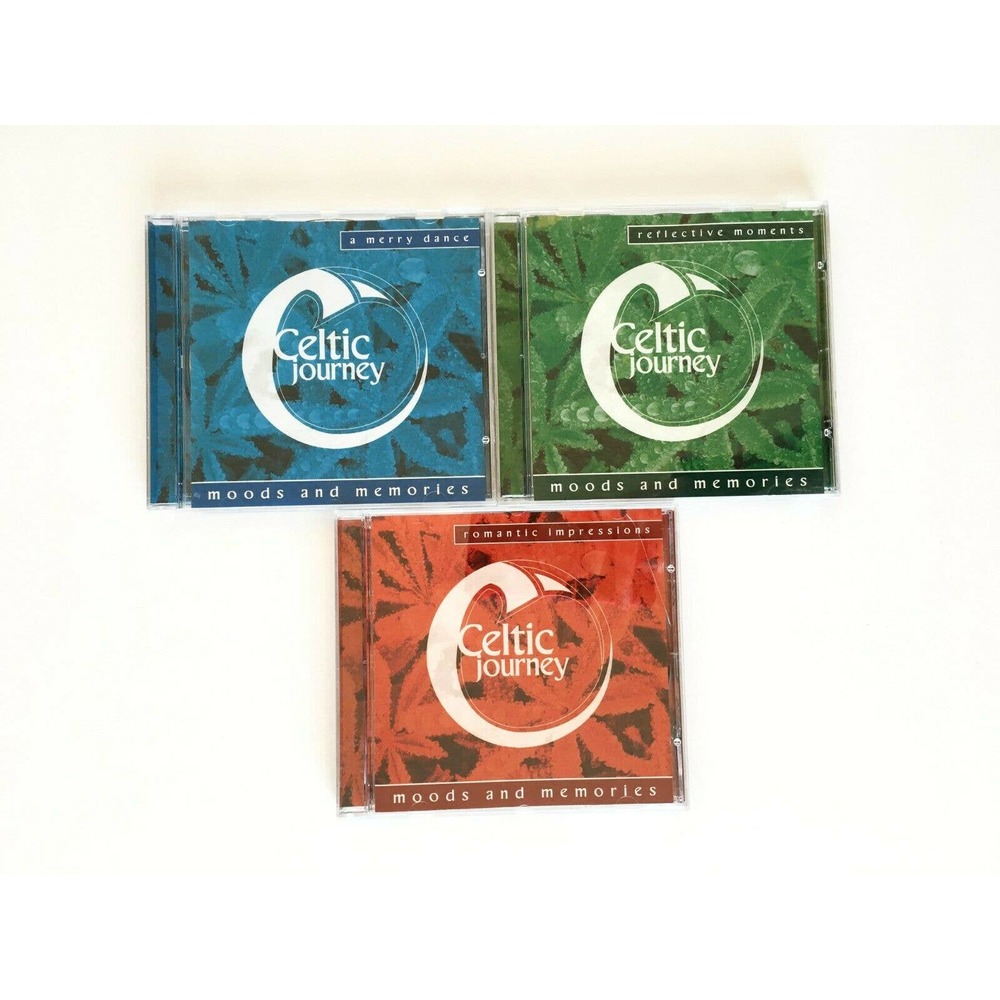 Lot 3 Celtic Journey Moods and Memories Music CDs